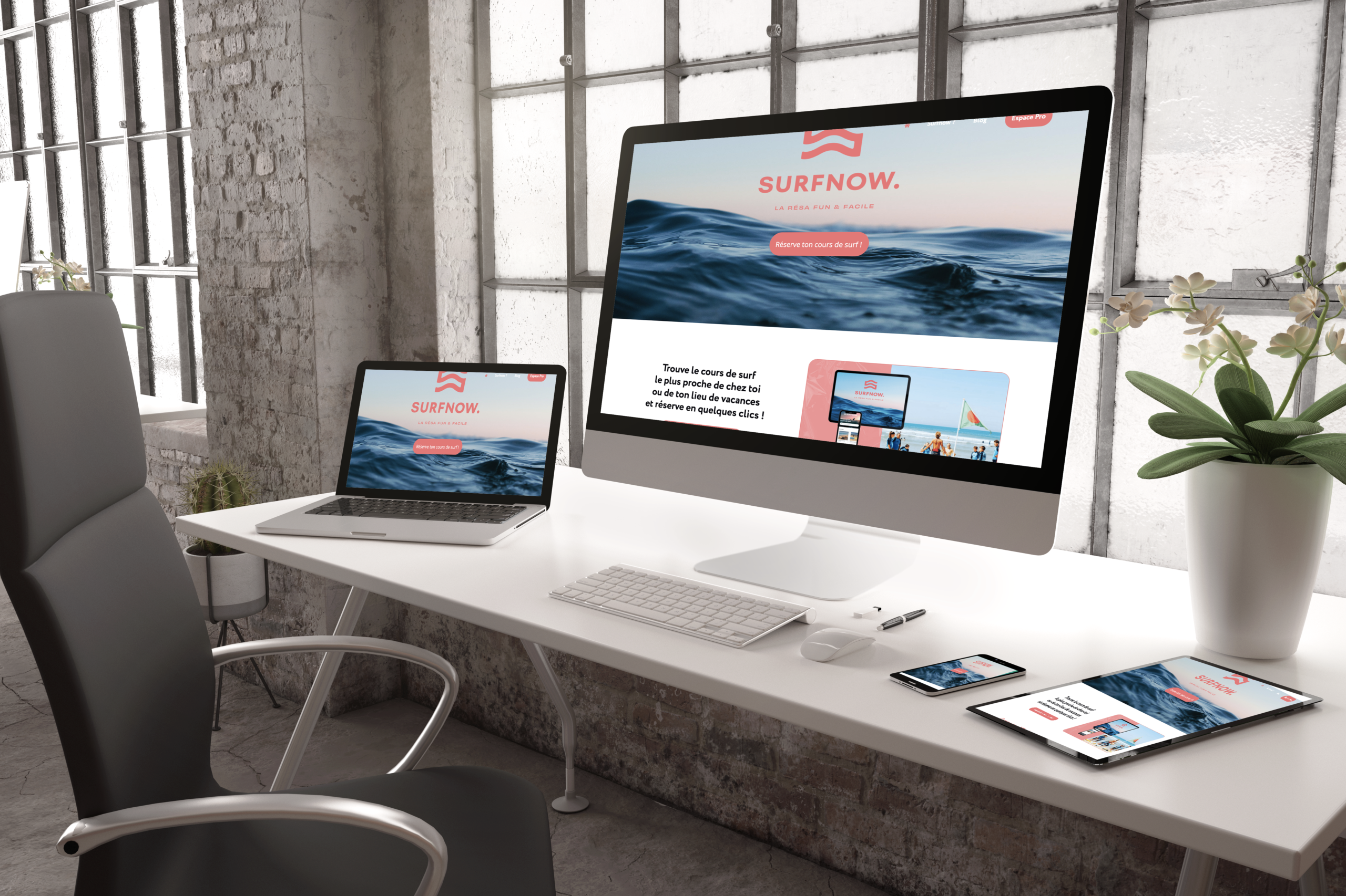 Mock up surfnow